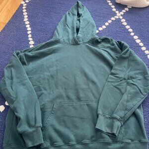Hollister Co. Women Green Hoodie